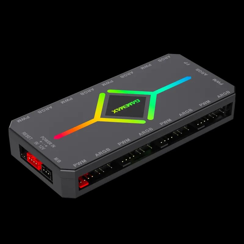 GameMax ARGB & PWM Fan Hub 2
